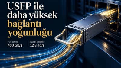 NVIDIA ve Cisco’dan USFP: 12,8 Tb/s kapasite hedefleyen optik modül