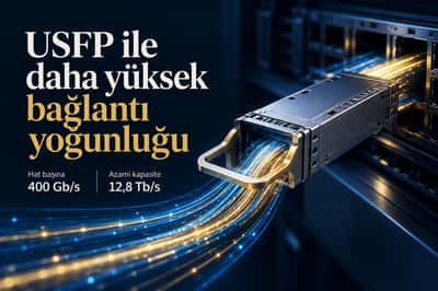 NVIDIA ve Cisco’dan USFP: 12,8 Tb/s kapasite hedefleyen optik modül