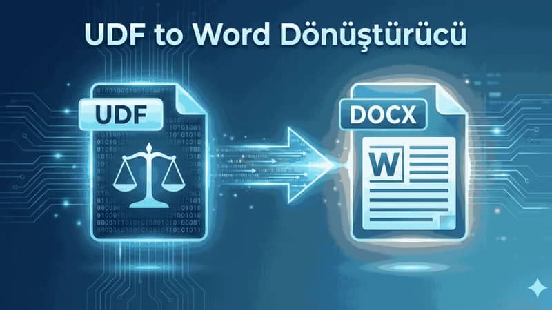 UDF to Word Dönüştürme: UYAP Belgelerini Word Formatına Çevirme Rehberi