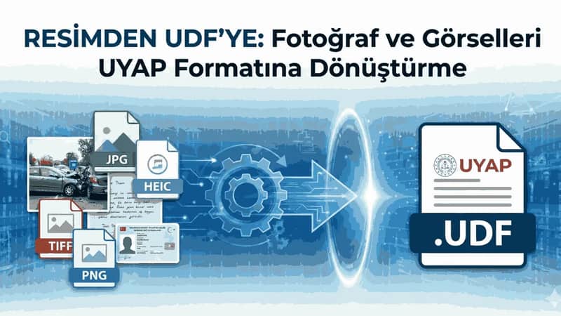 Fotoğraf ve Resim Dosyalarını UDF Formatına Çevirme Rehberi