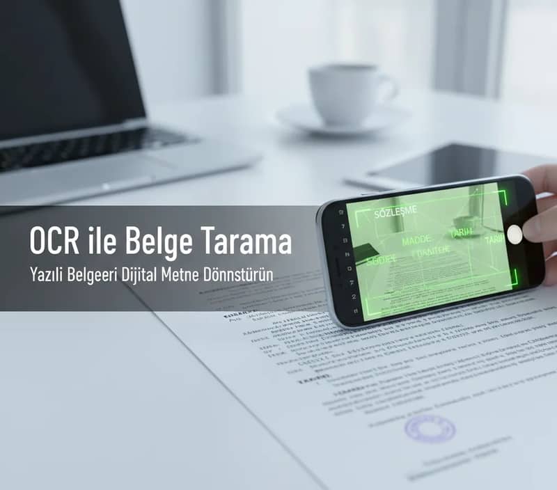 OCR ile Belge Tarama: Tarayıcıda Türkçe Metin Çıkarma