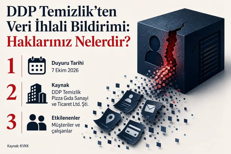 DDP Temizlik'ten Veri İhlali Bildirimi: Haklarınız Nelerdir?
