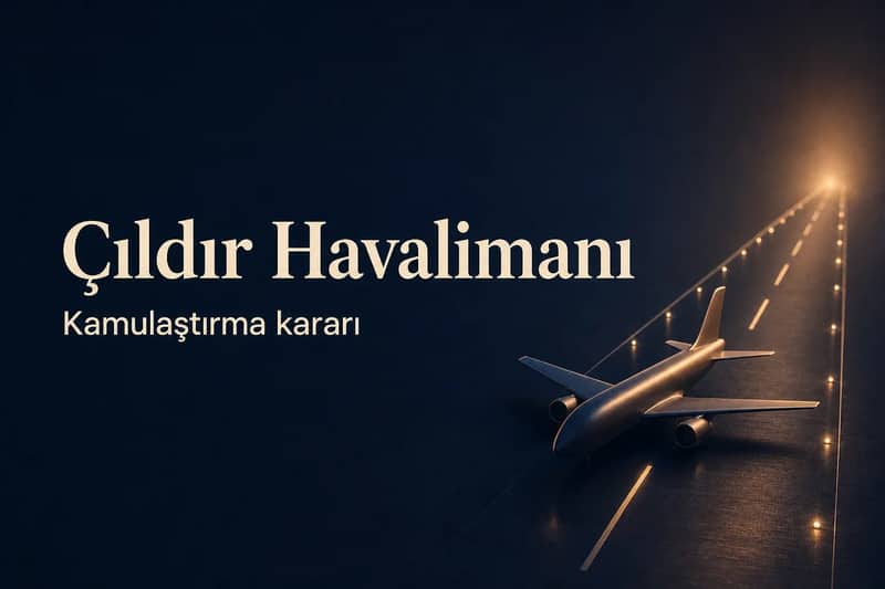 Aydın Çıldır Havalimanı için acele kamulaştırma: Karar neyi kapsıyor?