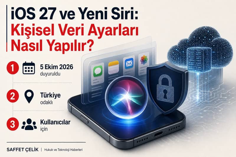 Yeni Siri Kişisel Veri Erişimi: iOS 27 Ayarları ve Haklarınız