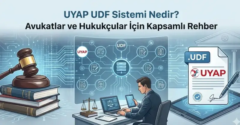 UDF Nedir? UYAP Dosyası Açma ve Dönüştürme Rehberi