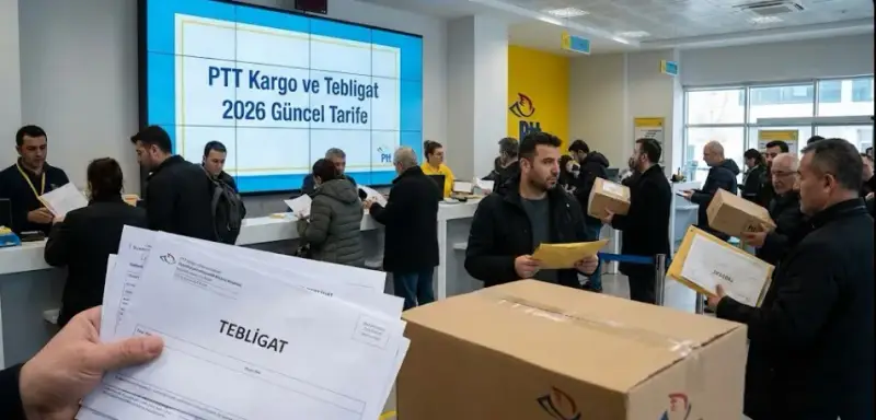 PTT Kargo Ücretleri 2026: Kg/Desi, Mektup ve Tebligat