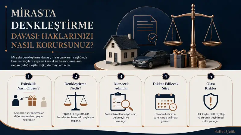 Mirasta Denkelştirme Davası Nedir ve Nasıl Açılır? (2026)