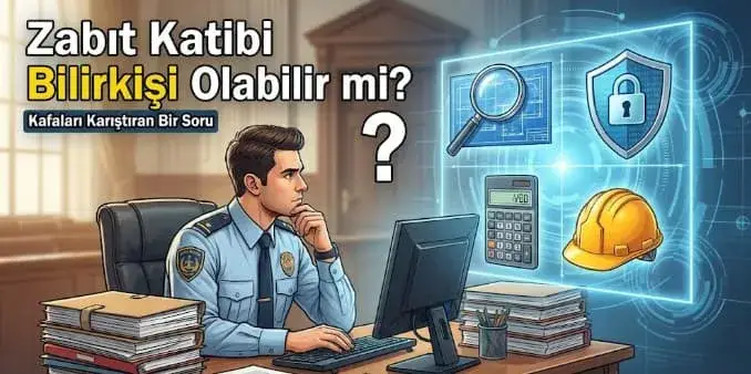 Zabıt Katibinin Bilirkişi Olabileceği Hakkında Resmi Bir Bakış